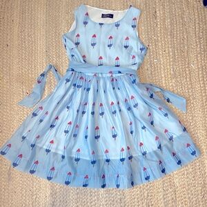 Blue Rocket Pop Dress Hart of Dixie Cricket Dress Small